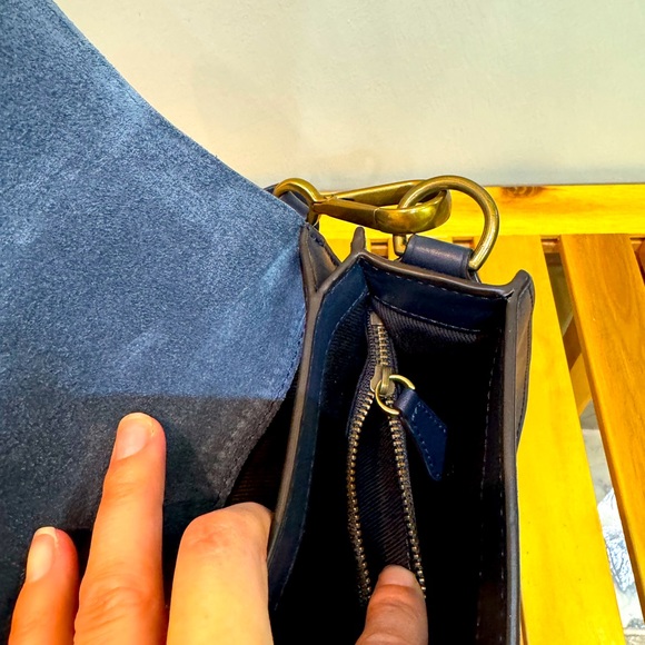 Ralph Lauren Jeweled Suede Lennox bag - Picture 3 of 4